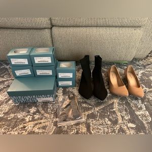 Pashion Footwear Convertible Pump and Bootie Set